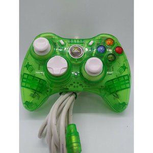 Neon Green ROCK CANDY 037-010 WIRED CONTROLLER for Microsoft XBOX 360. W